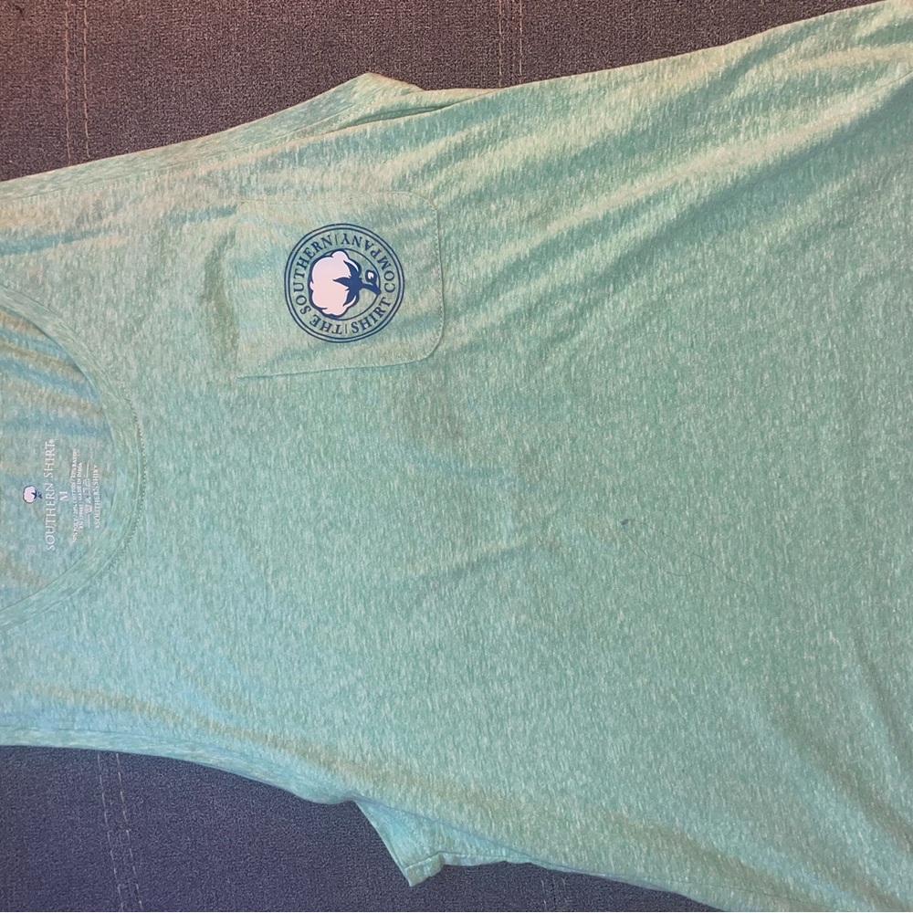 The Southern Shirt Company Green Tank Top